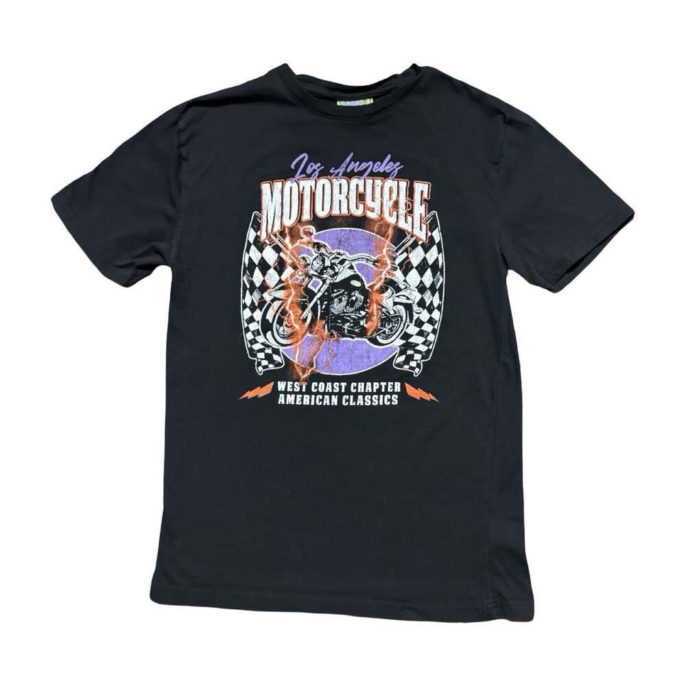 Vintage Los Angeles Motorcycles West Coast Chapter Tshirt Size Small